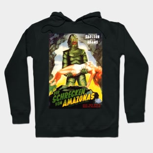 Classic Horror Movie Poster - Creature from the Black Lagoon Hoodie